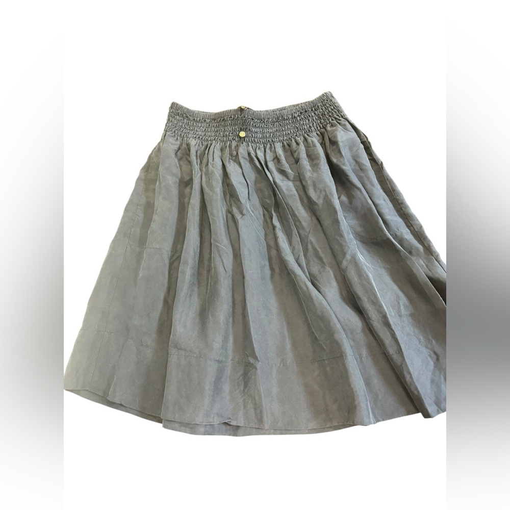 Talbots Charcoal Midi Skirt